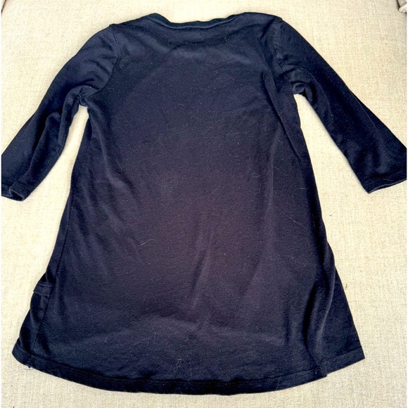 Total Girl, Ling Sleeve, Black, Unicorn, Top, Size 6 - Picture 2 of 3